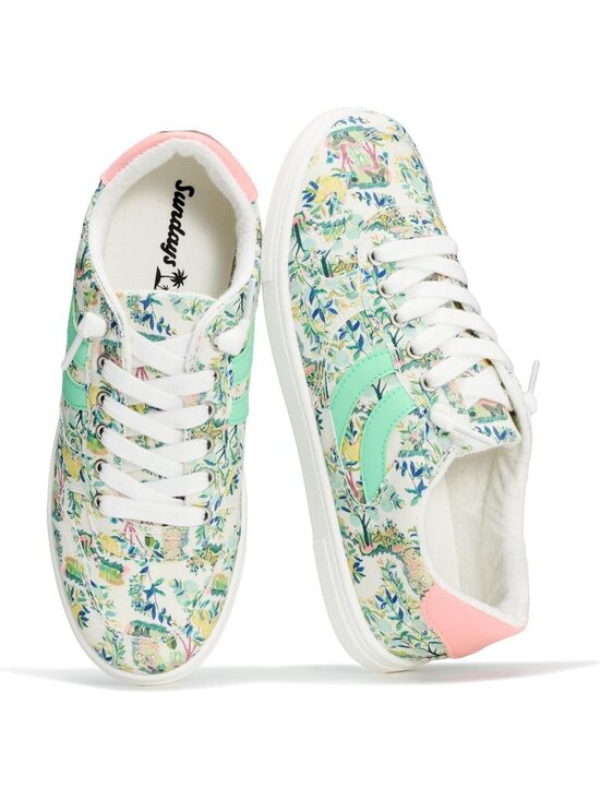 Shoes - Women's Mint Memory Foam Insole with Breathable Canvas Footwear Non-Slip Sneaker